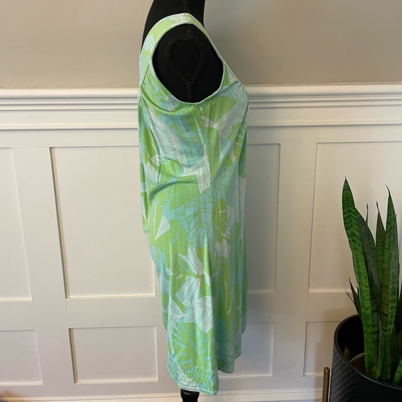Blue and green Lilly Pulitzer summer dress - Picture 4 of 9